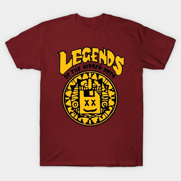 Legends of the Hidden Data T-Shirt by stark4n6